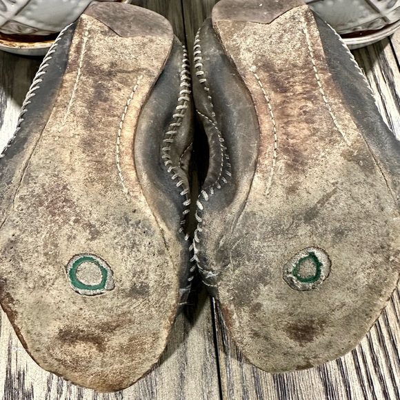 Prada Gray Flats Loafers Size 7 - Picture 6 of 8